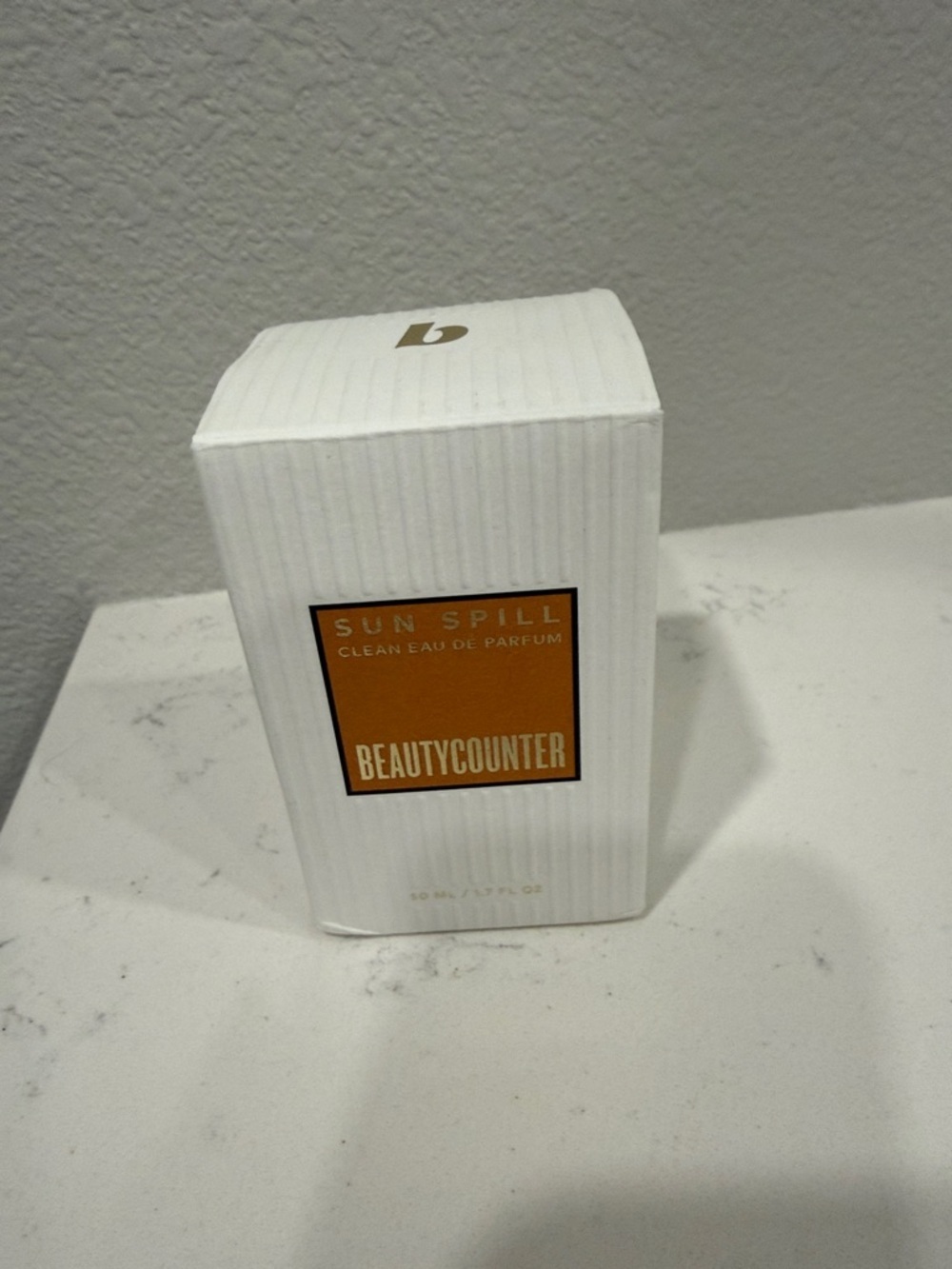 NIB beautycounter Sun Spill Eau de Parfum - White & Orange Accent